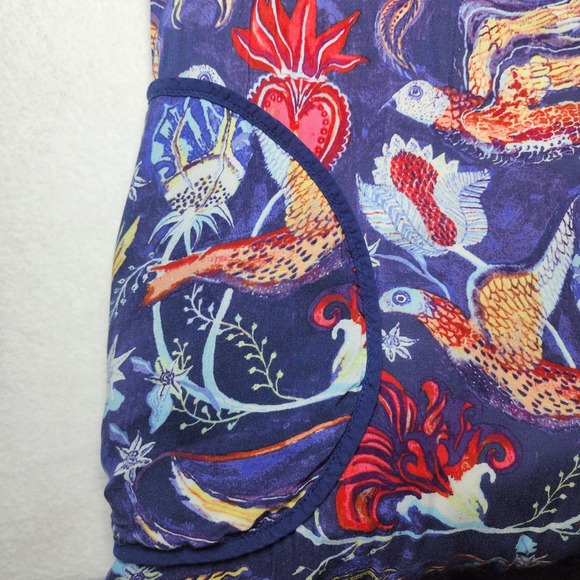 Raphael Balzac Anthropologie Cozy Plush Robe Sherpa Lined Hooded Bathrobe Large - Picture 8 of 13